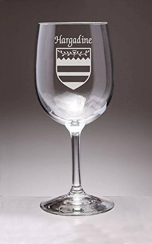 Irish Coat of Arms Wine Glasses Set of 4 T6695