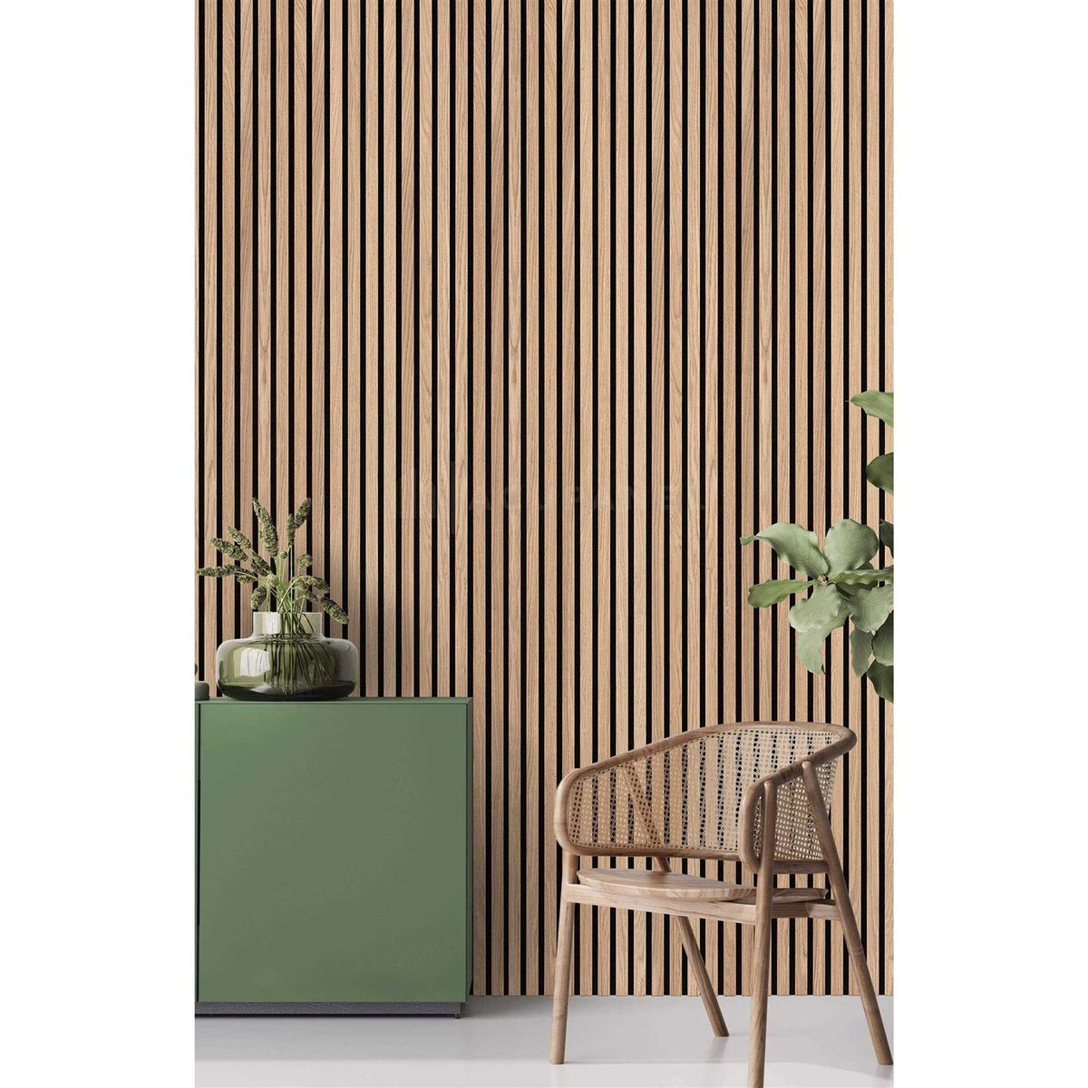 Oak Acoustic Slat Wood Wall Panels C528309