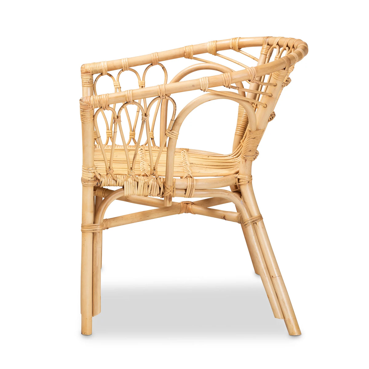 Natural Brown Rattan Dining Chair N87218