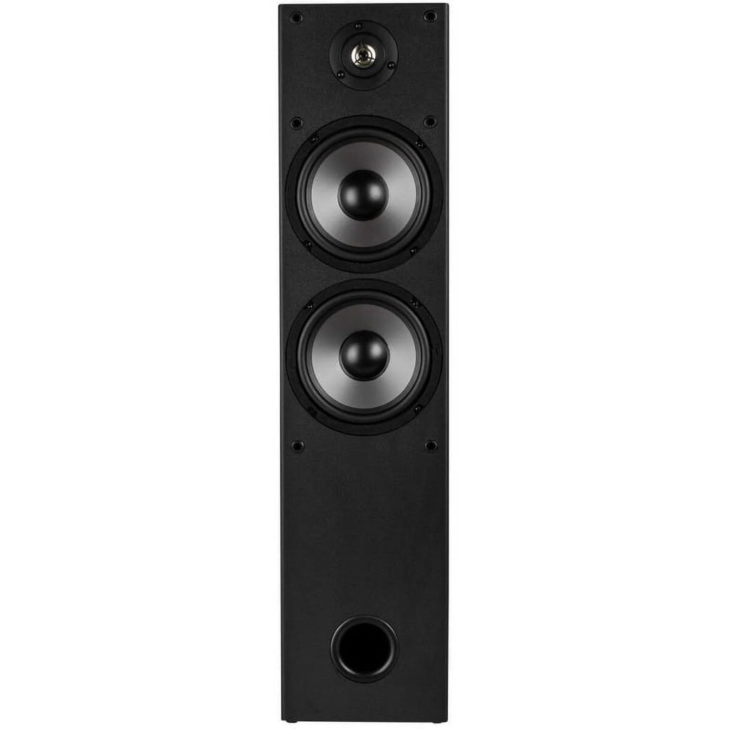 2-Way Tower Speaker Pair with Dual Woofers and Dome Tweeter M7182