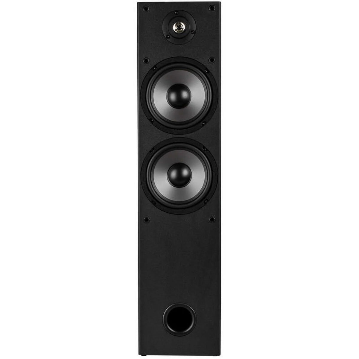 2-Way Tower Speaker Pair with Dual Woofers and Dome Tweeter M7182