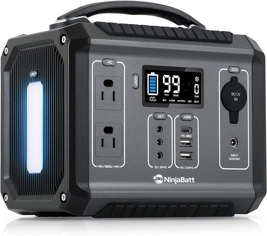280Wh Portable Power Station with 110V/300W AC Outlets I788