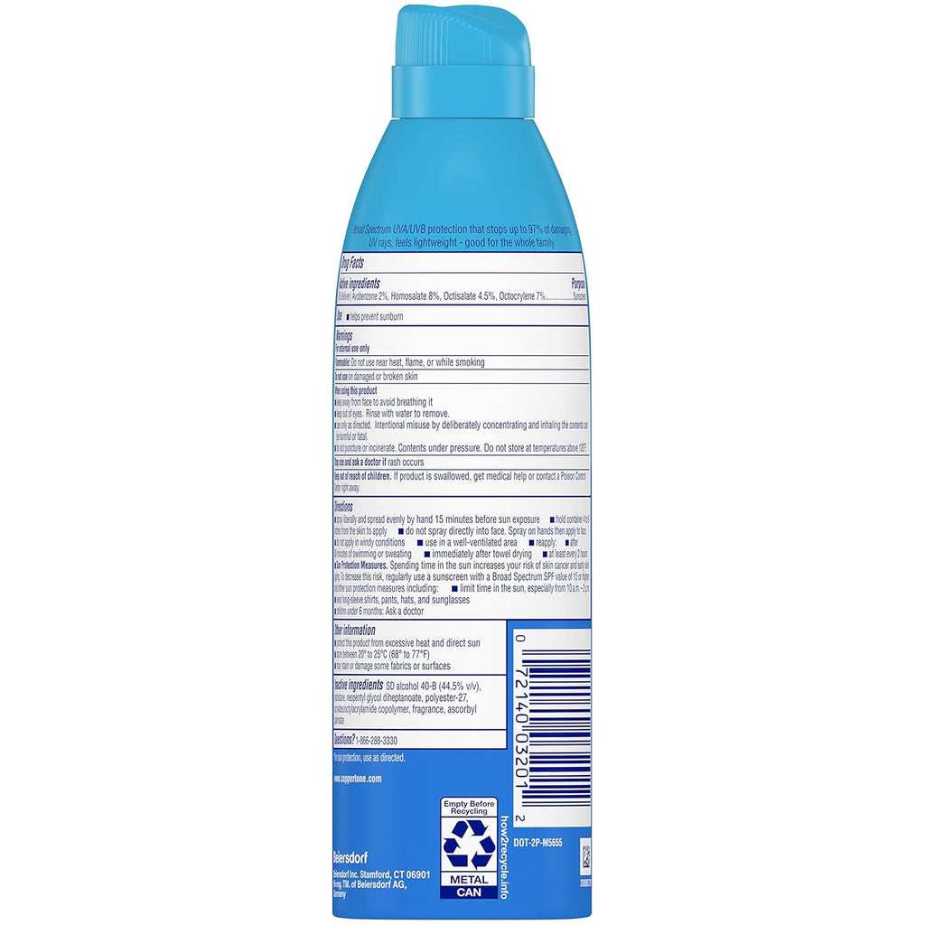 SPF 50 Sunscreen Spray, 5.5 Oz K65320