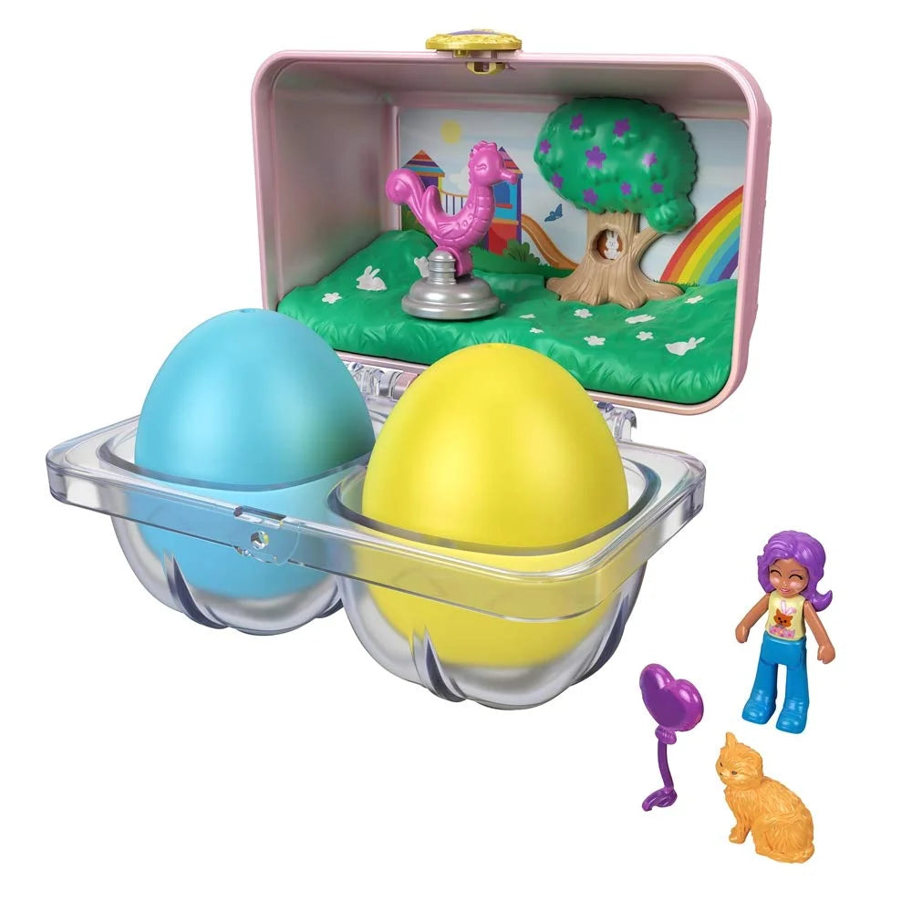 Pink Rainbow Playground Theme Mystery Surprise Egg Carton E5728