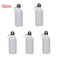 5pcs 600ml Blank Coated Sublimation Aluminium Water Bottle Y51310