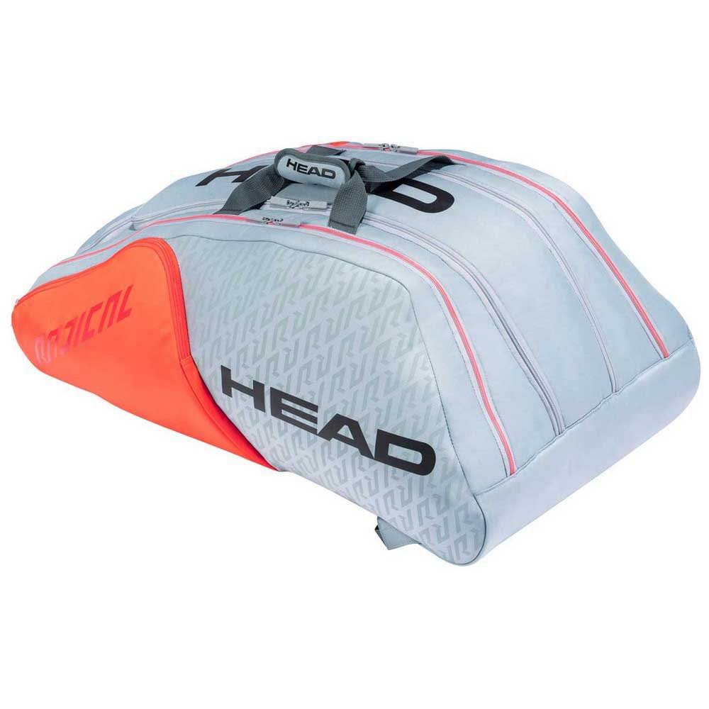 Grey Orange Tennis Bag X6844