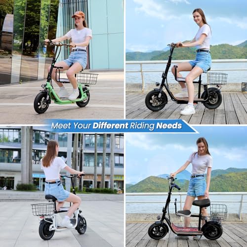 500W/800W/1200W Electric Scooter with Seat C48203