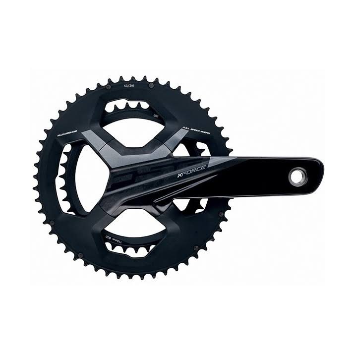 Black-Silver Carbon Chainset H191
