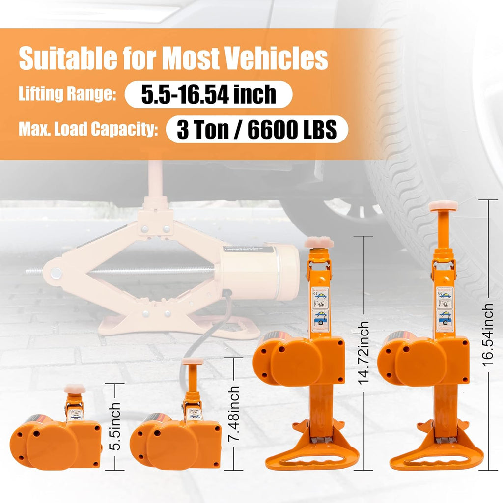 3 Ton Electric Car Jack with Electric Wrench A991