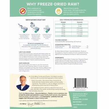 Poultry Freeze Dried Raw Cat Food Y357698