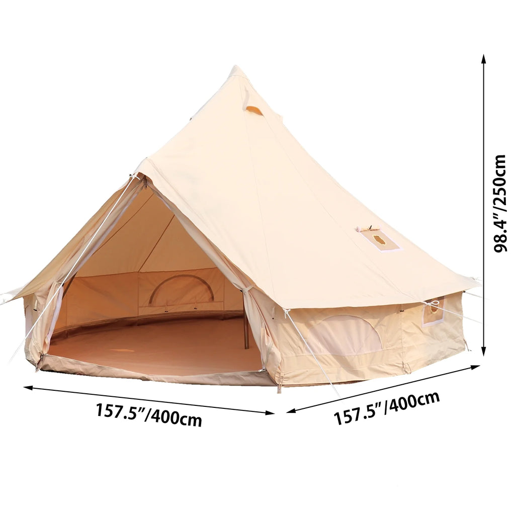 Waterproof Cotton Canvas Bell Tent I9477