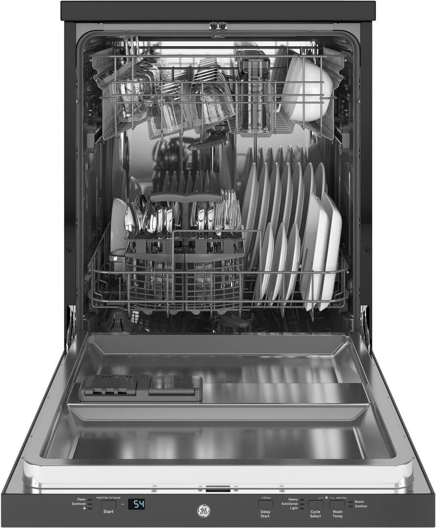 24 Wide 12 Place Setting Top Control Dishwasher - Stainless Steel J888164