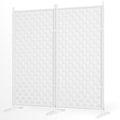 White Folding Room Divider W119