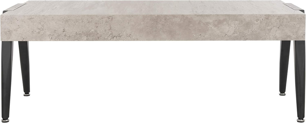 Light Grey and Black Coffee Table Q8418