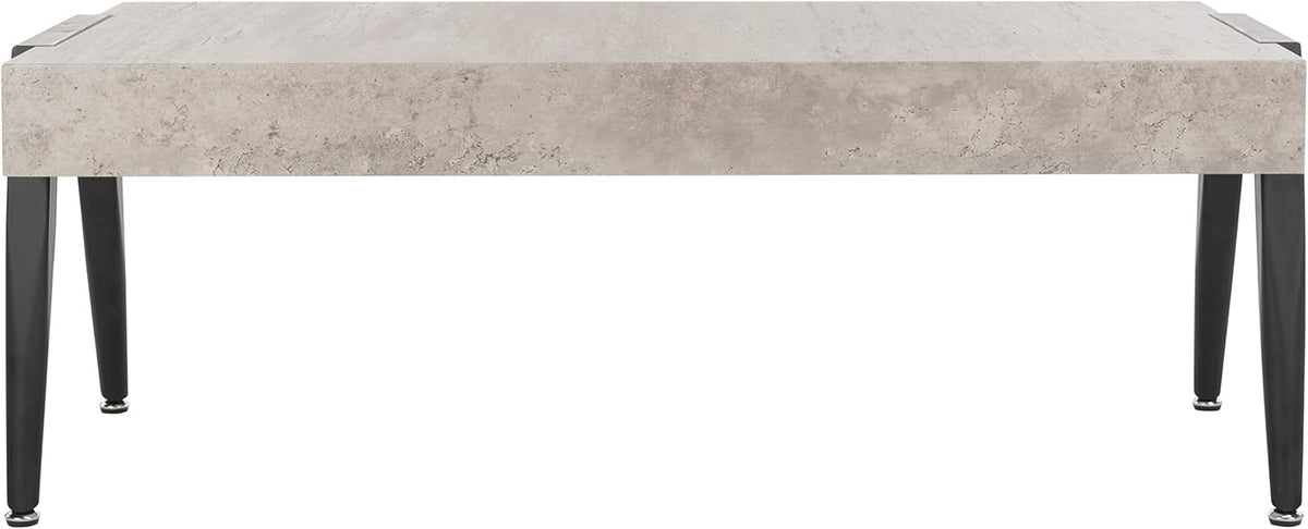 Light Grey and Black Coffee Table Q8418