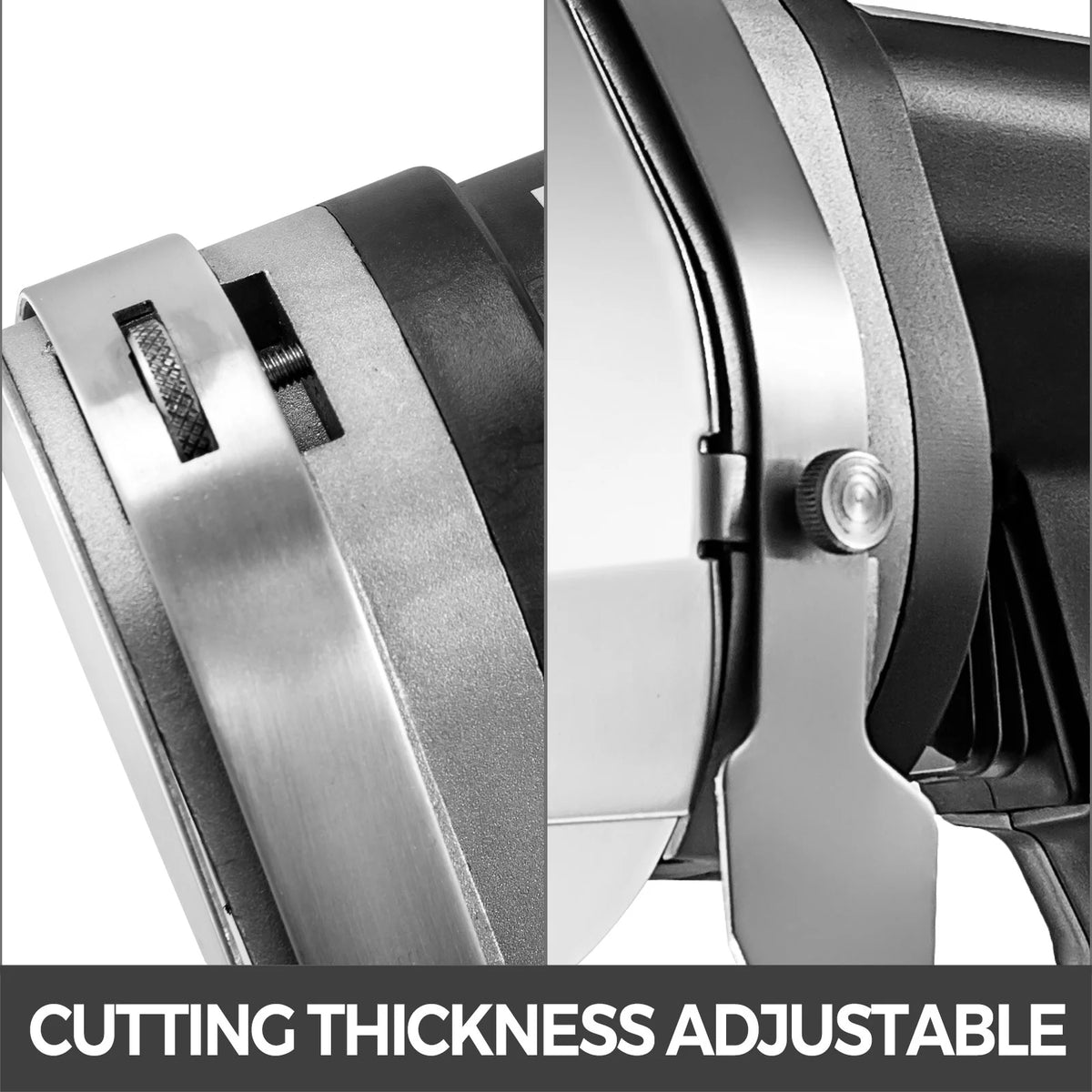 110V Electric Shawarma Knife 80W Stainless Steel 2800 RPM with 2 Blades H671