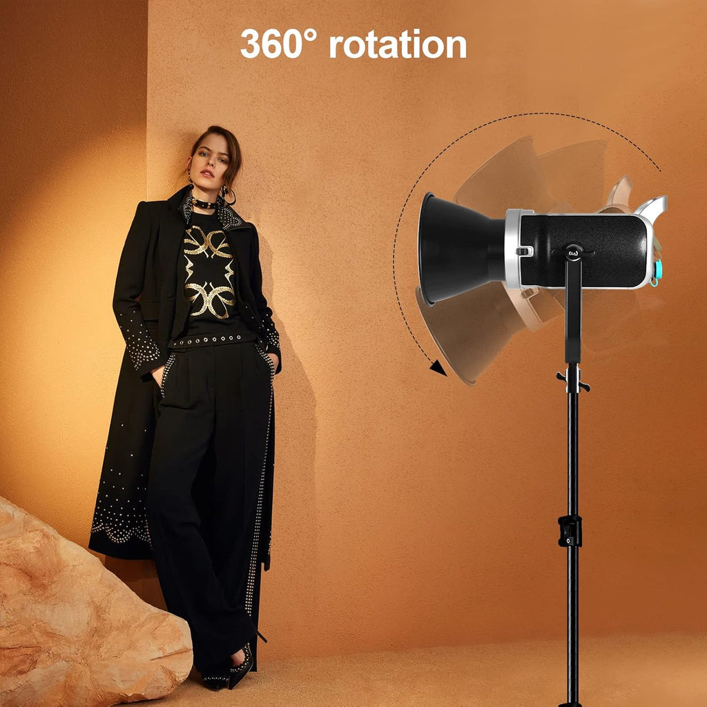 200W Bi-Color LED Video Light with Softbox P1577