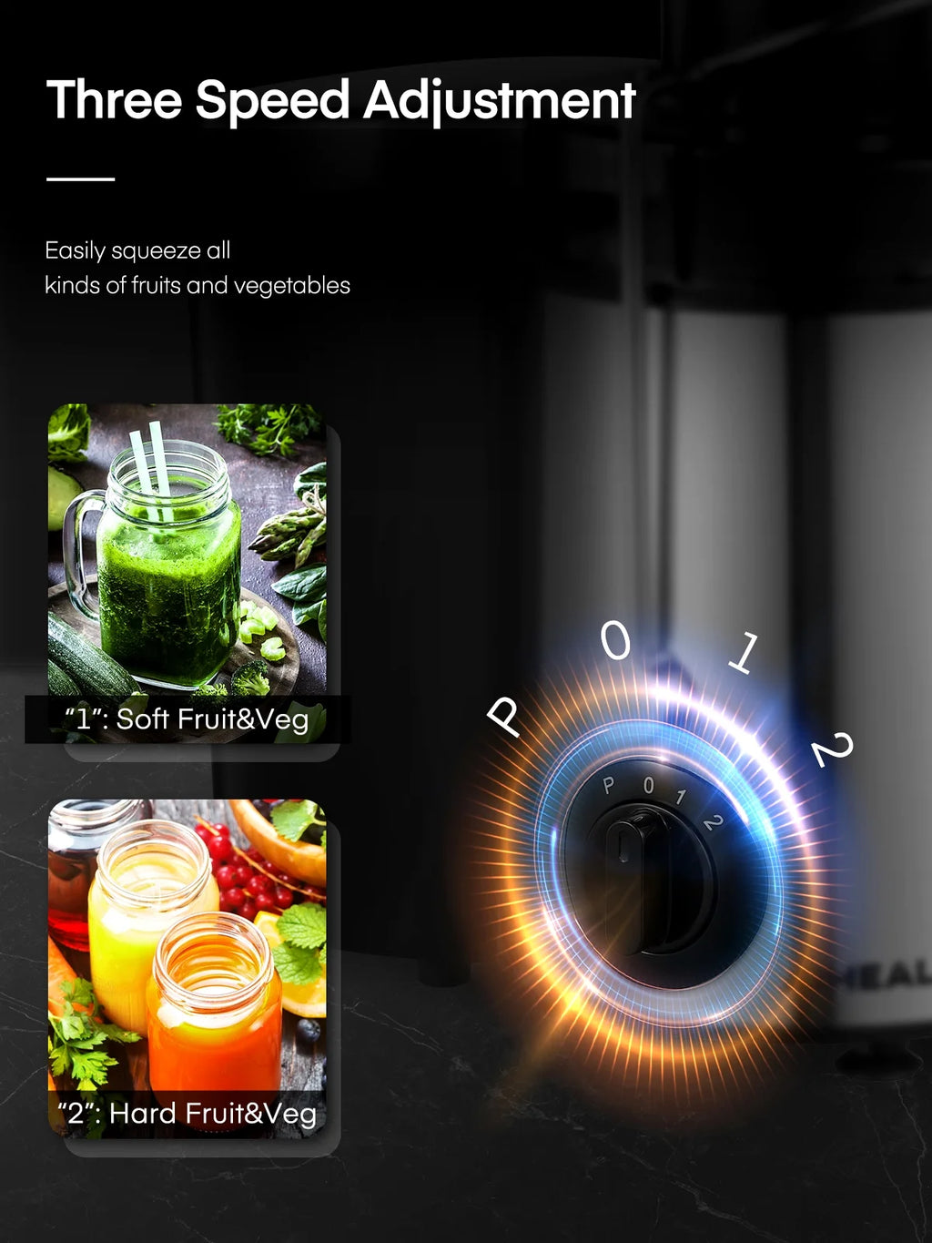 400W 3 Speed Juicer Machine O263468