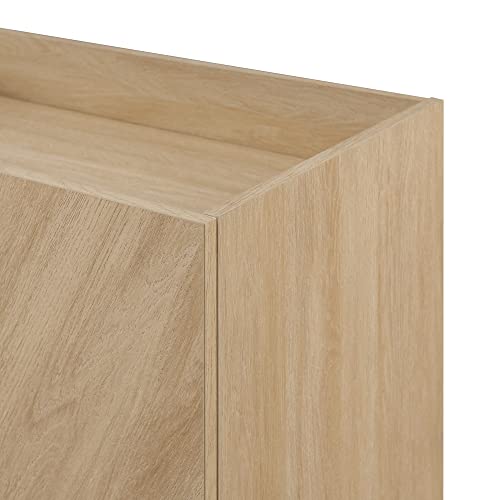 Dark Walnut 2-Door Tall Accent Cabinet F27623