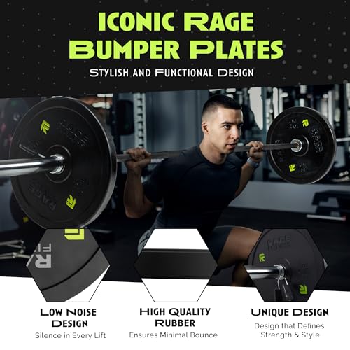 Rubber Bumper Plates with Steel Insert O93011
