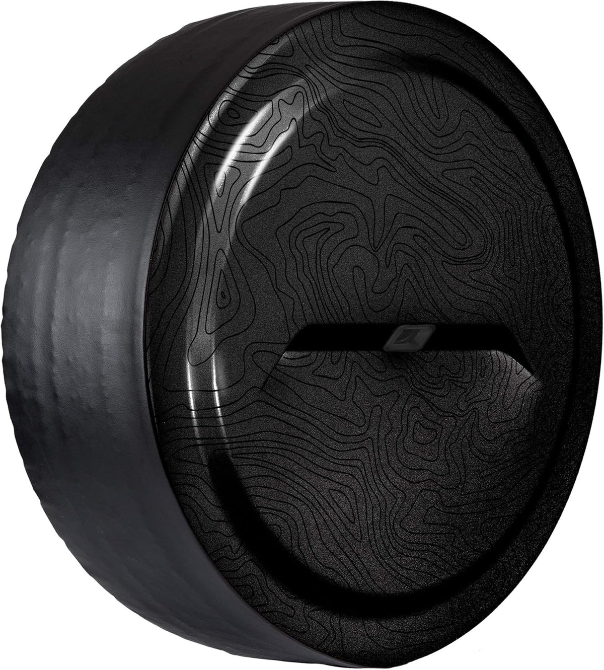 Black-Textured Rigid Tire Cover B685597