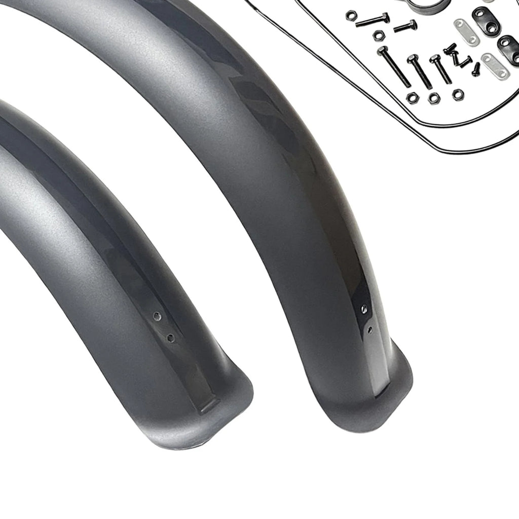 Gray Universal Mudguard Set for Mountain Bike M2823