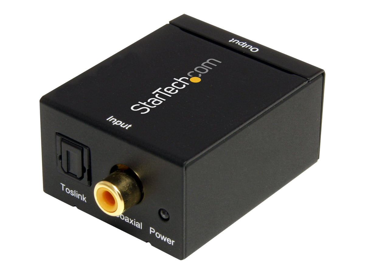 SPDIF Digital Coaxial or Toslink to Stereo RCA Audio Converter E7225