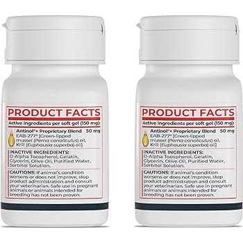Green-Lipped Mussels and Krill Oil Dog Joint Supplement R184