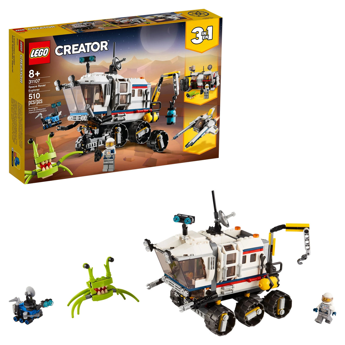 Space Rover Explorer Building Toy 510 pieces D420