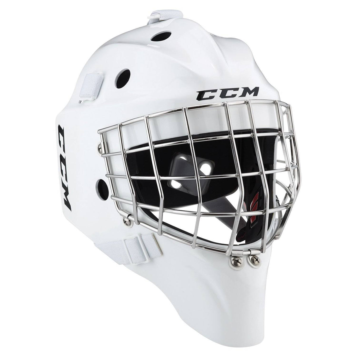 Senior White Goalie Mask F220