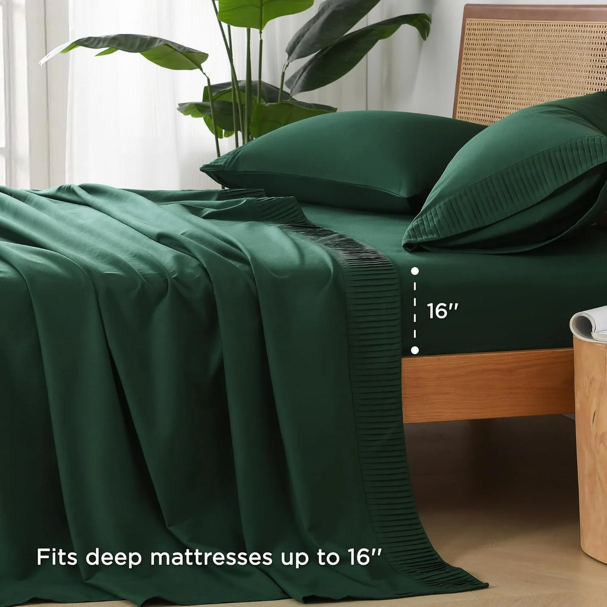 King Size 4 Piece Microfiber Sheet Set G6034