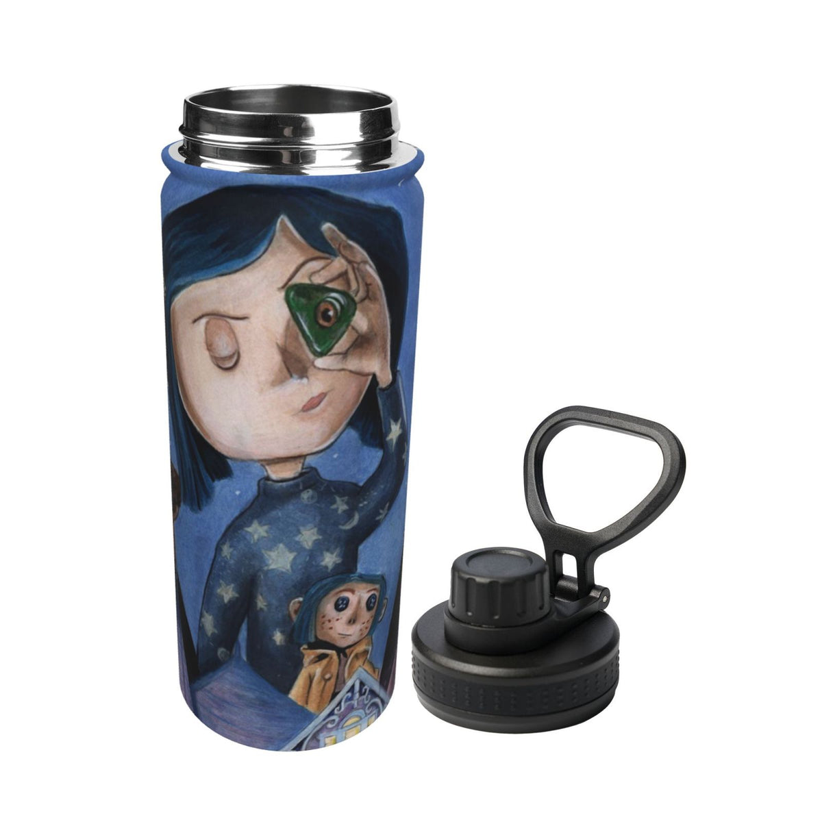 Insulated Stainless Steel Water Bottle 18OZ J885985