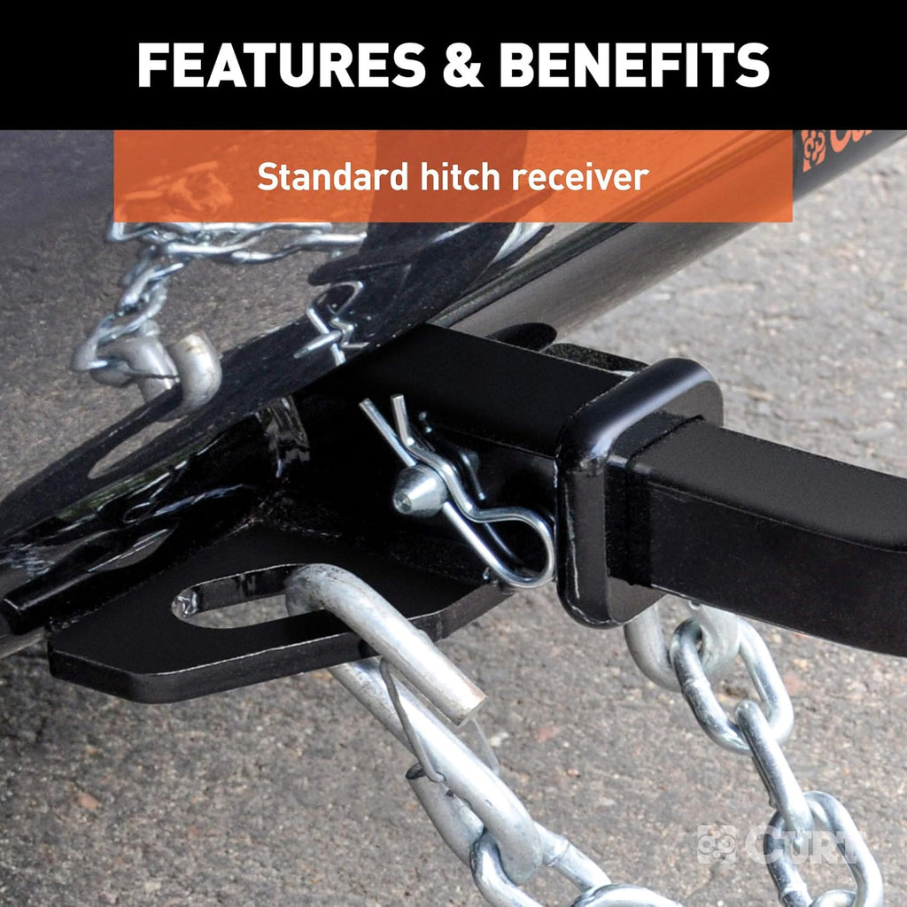 Class 1 Trailer Hitch with Ball Mount, 1-1/4-In Receiver T7560