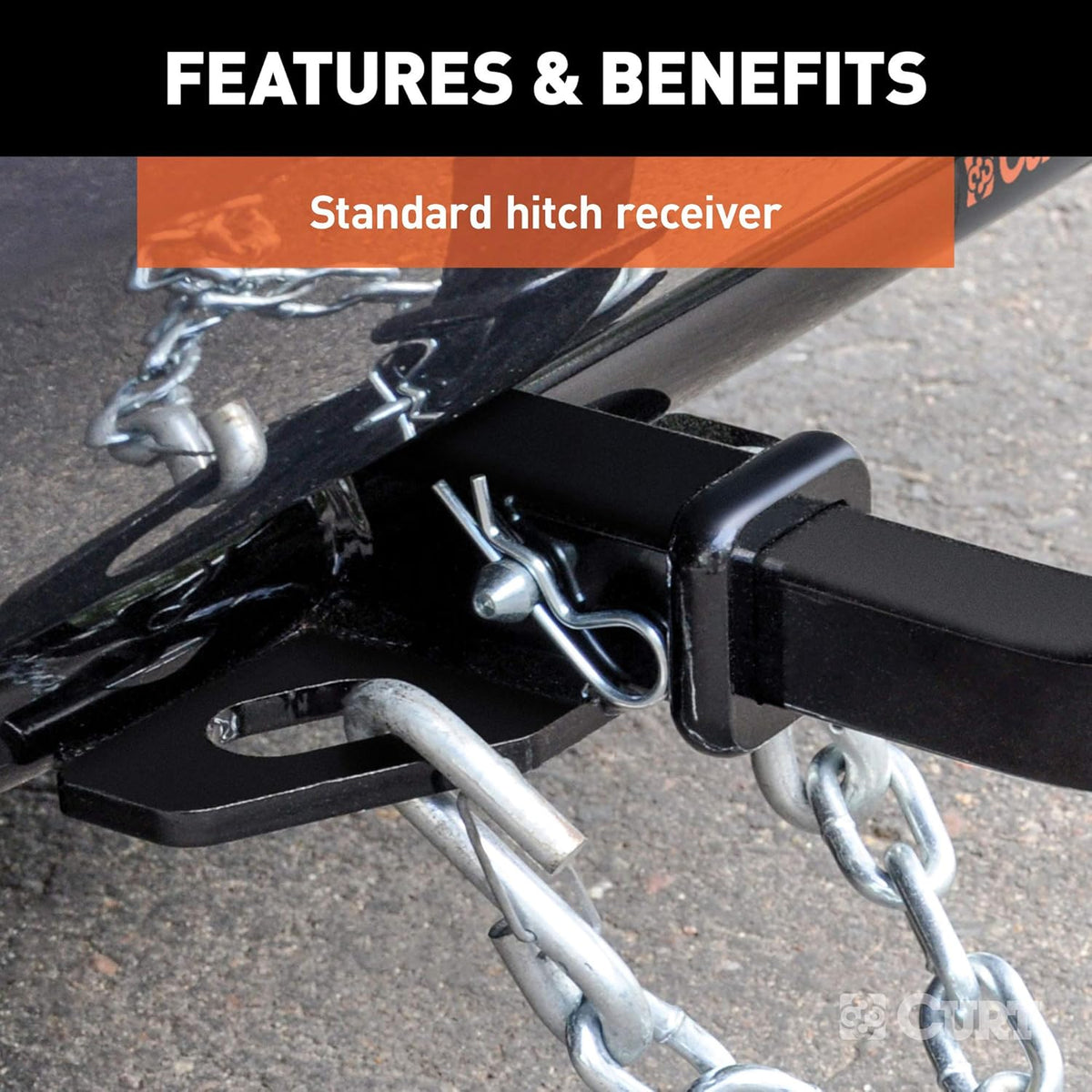 Class 1 Trailer Hitch with Ball Mount, 1-1/4-In Receiver T7560