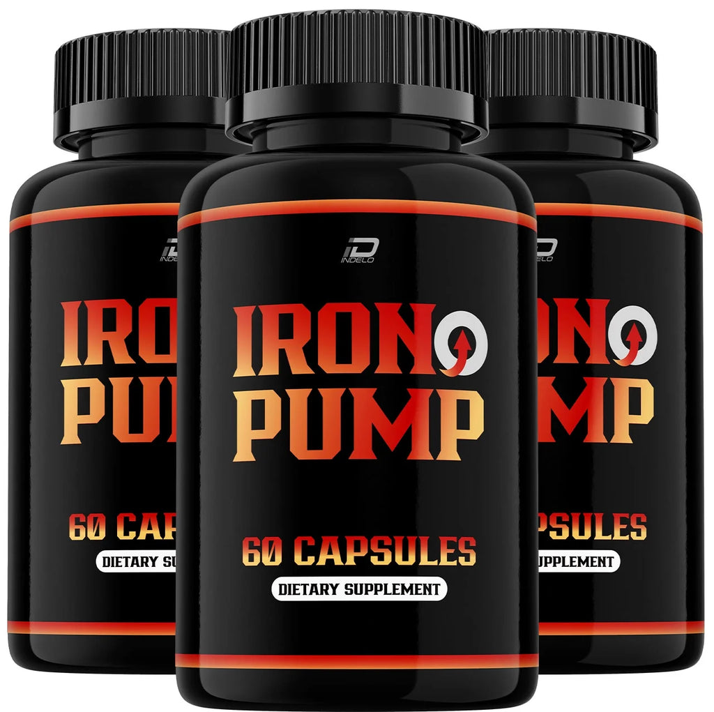 Iron Pump Capsules for Men 180 Capsules A415