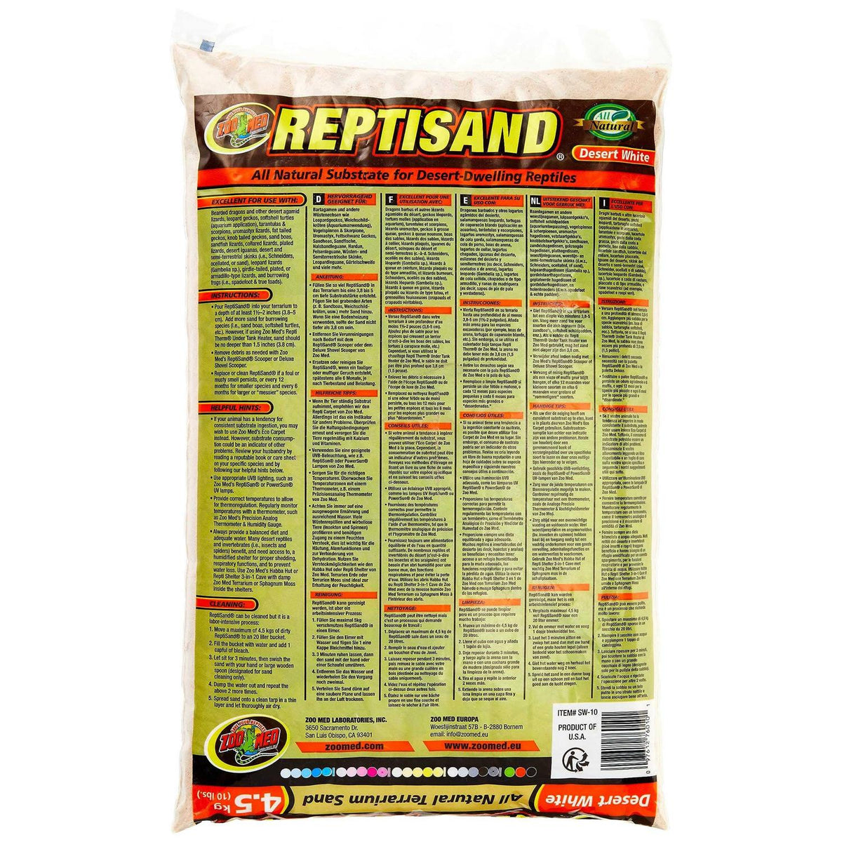White ReptiSand M15549
