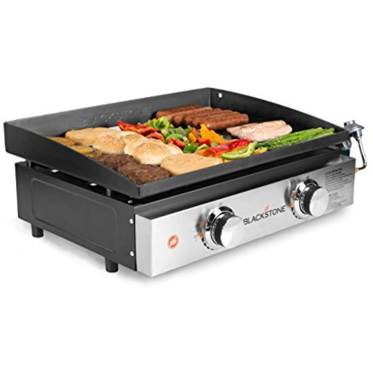 22 inch Black Tabletop Griddle S716