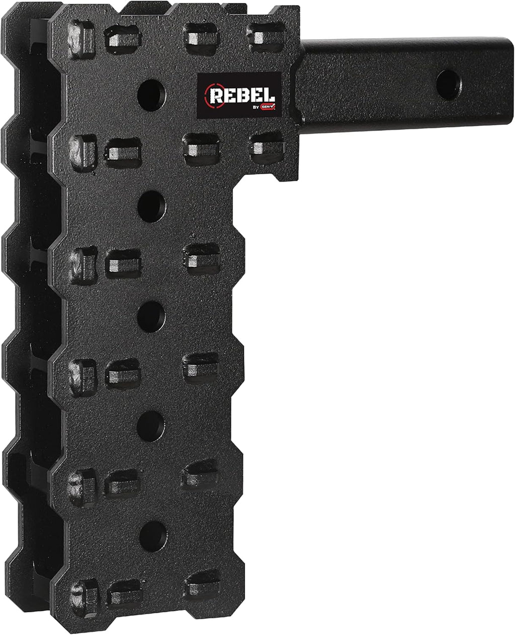 Tactical Series-2 Hollow Shank 5 Position 9.5 Drop 7k Plate Hitch Only J951380