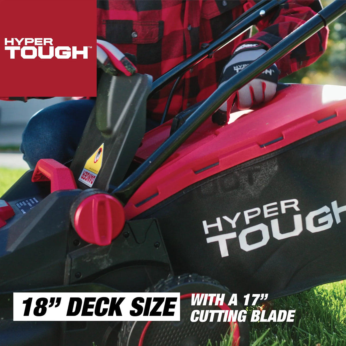 40V 18-inch Battery Powered Brushless Push Mower Kit V1603