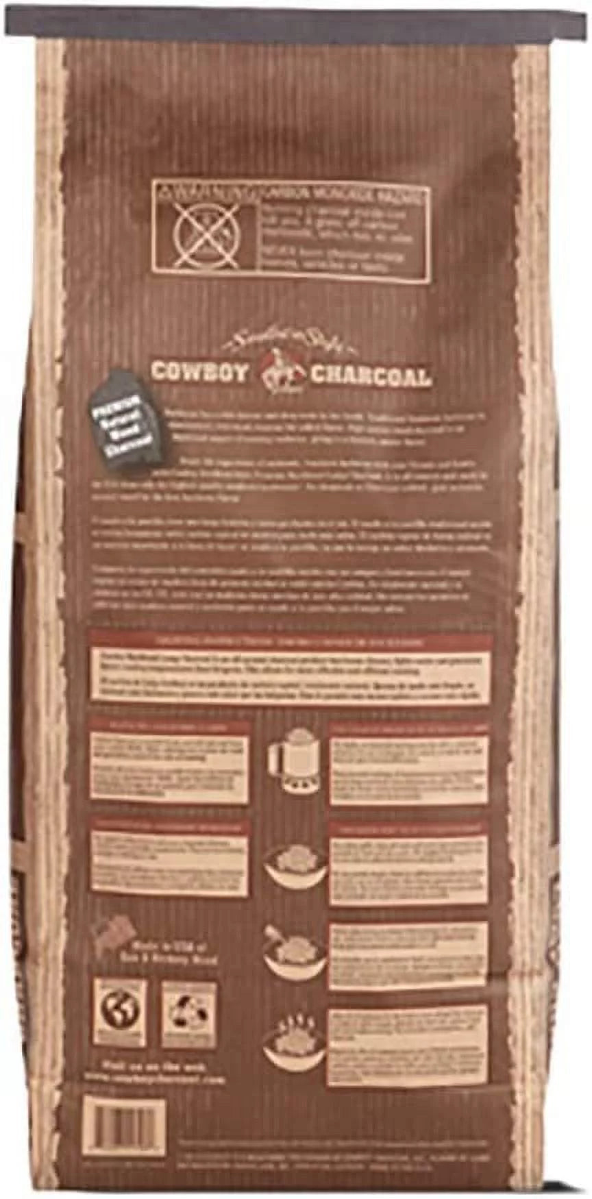 Hardwood Lump Charcoal, 18 lb O627547