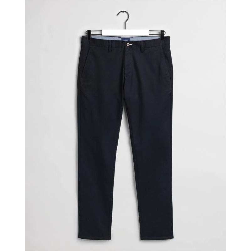 Black Slim Fit Chinos M6505