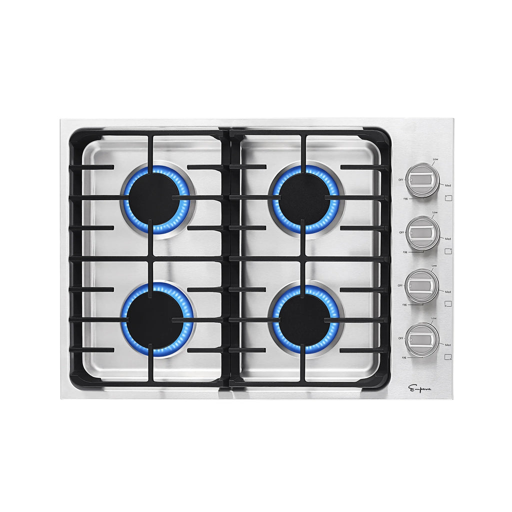 30" Gas Cooktop and 36" Wall Mount Range Hood J60021