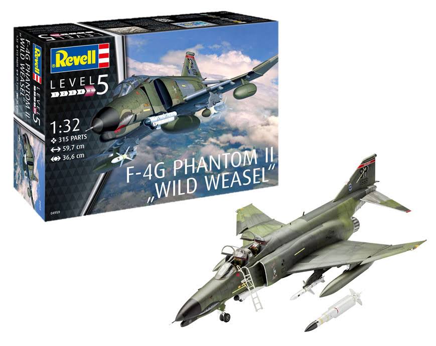 F-4G Phantom Usaf Model Kit X856