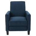 Dark Blue Recliner Club Chair V5272