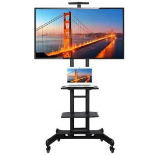Mobile TV Stand with Storage Shelves I882