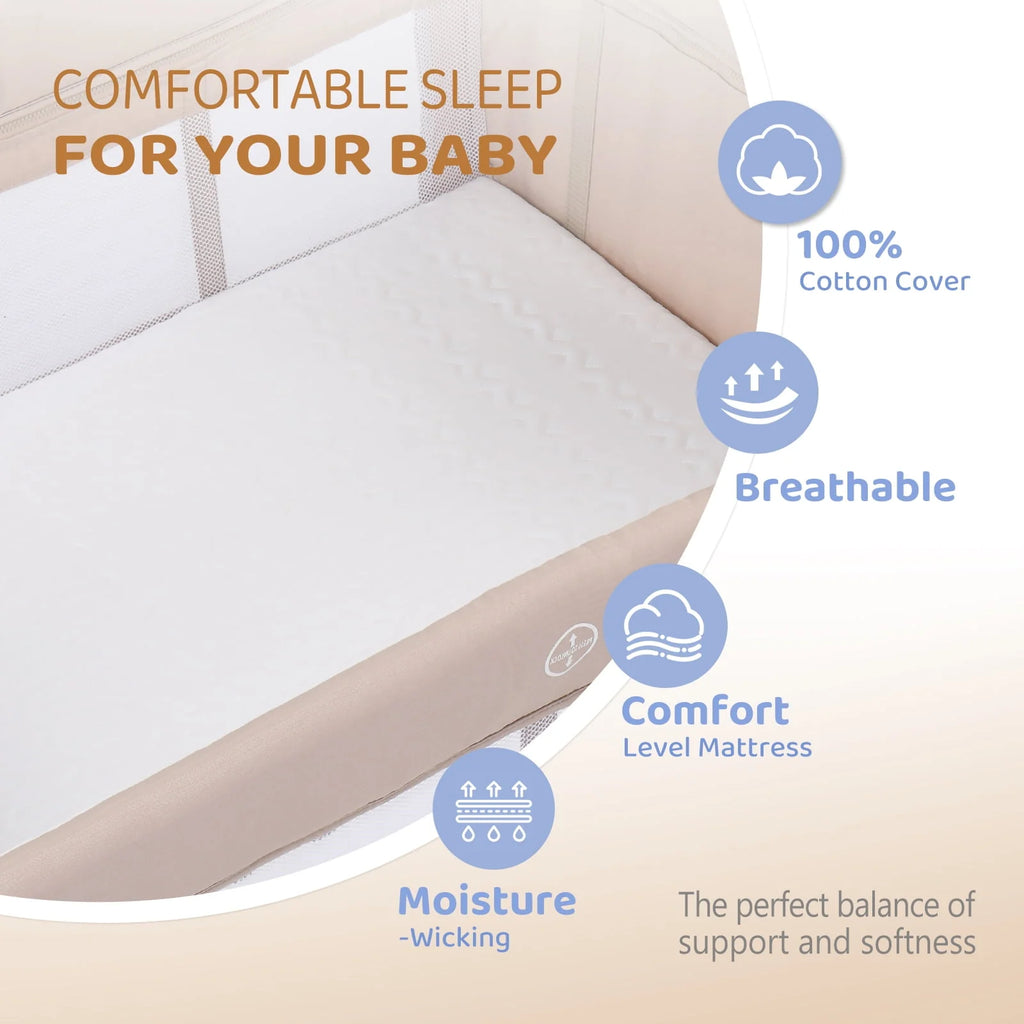 Folding Bedside Bassinet Co-Sleeper J412189