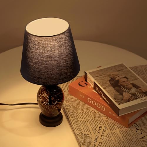 Pink Glass Dimmable Mushroom Table Lamp O227