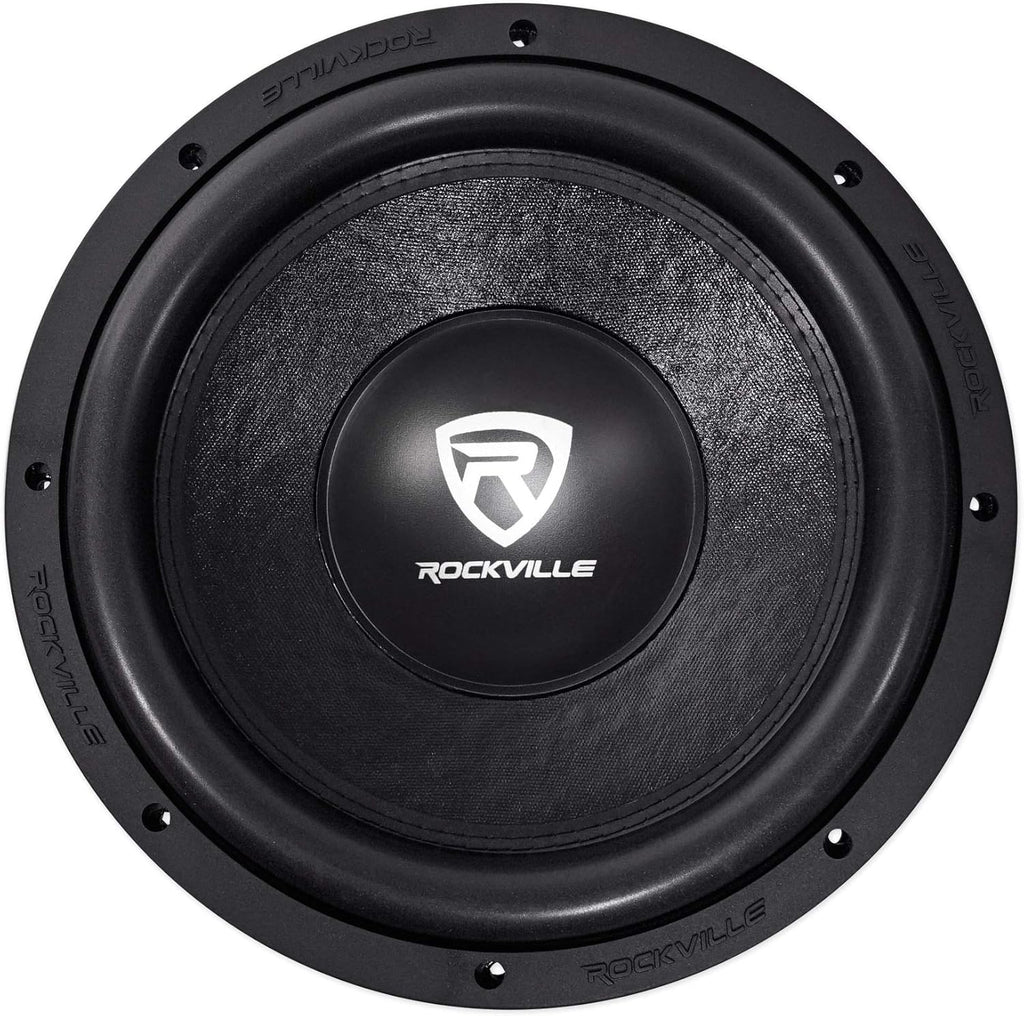 12 Car Audio Subwoofers with Mono Amplifier and Amp Kit I838626