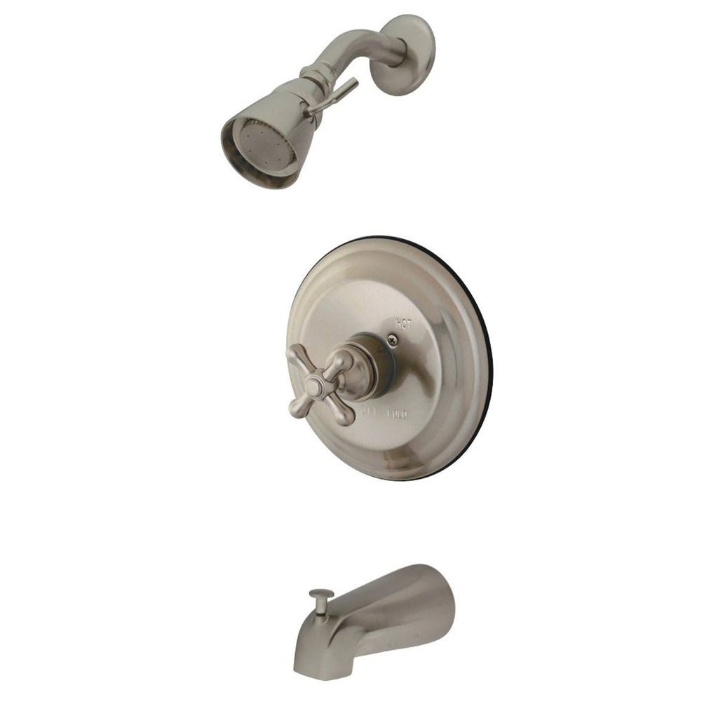 Matte Black Tub and Shower Faucet T260724