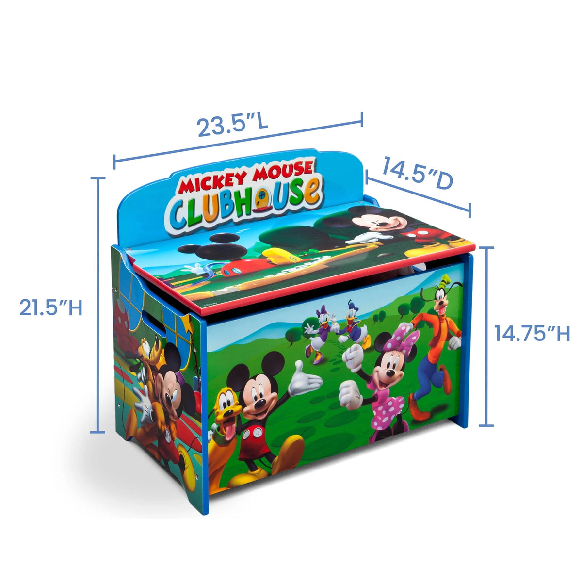 Wood Toy Box O99543